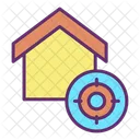 Mpointer Home Location Pin Home Target Home Location Icon