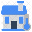 Home Temperature House Temperature Home Heating Icon