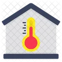 Home Temperature House Temperature Home Heating Icon