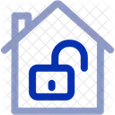 Home Unlock Security Key Icon