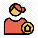 Home User Home Profile Female Profile Icon