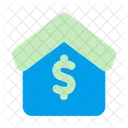 Home Value Mortgage House Icon