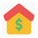 Home Value Mortgage House Icon