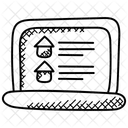 Estate Website Online Icon