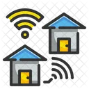 Home Wifi House Wifi Houses Icon