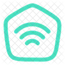Home Wifi Angle House Building Icon