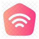 Home Wifi Angle Icon