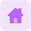 Home With Chimney Icon