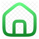 Home With Door  Icon