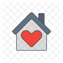 Home With Heart Icon