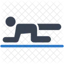 Yoga Exercise Gym Icon