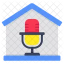 Homecast House Cast Home Microphone Icon