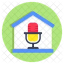 Homecast House Cast Home Microphone Icon