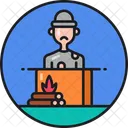 Homeless Rough Shelter Icon