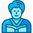 Homem Estudante Avatar Icon