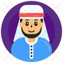 Homem árabe  Ícone