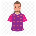 Homem Barbudo Pessoa Avatar Masculino Ícone