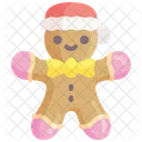 Boneco De Gengibre Natal Inverno Ícone