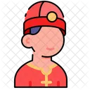 Homem chinês  Ícone