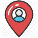 Localizacao Posicionamento GPS Ícone