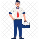Homem Empresario Profissional Ícone