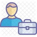 Empresario Empresario Gerente Ícone