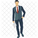 Homem de negocios  Ícone