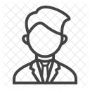 Empresario Avatar Usuario Ícone