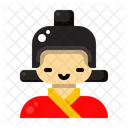 Homem Masculino Chines Ícone