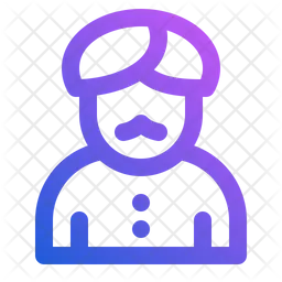 Homem indiano  Ícone