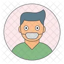 Garoto Cara Avatar Ícone