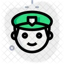 Homem Policia Icon