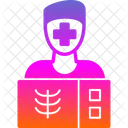 Homem raio x  Ícone