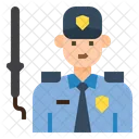 Homem De Seguranca Homem De Seguranca Guarda Ícone