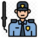 Homem De Seguranca Homem De Seguranca Guarda Ícone