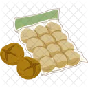 Homemade frozen meatballs  Icon