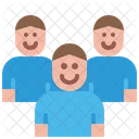 Homens Grupo Equipe Icon