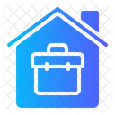 Homeoffice Remote Working Work From Home Icon