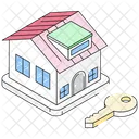 Homeownership Home Key House Icon