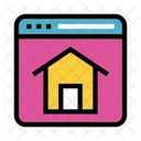 Homepage Webpage Browser Icon
