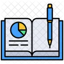 Homework Book Study Icon