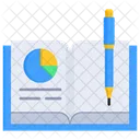 Homework Book Study Icon