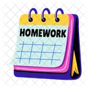 Homework Schedule Planner Icon