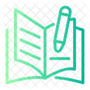 Homework Book Writing Icon