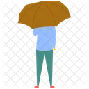 L Homme Parapluie Guy Icône