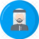 Homme Arabe Musulman Homme Musulman Icône