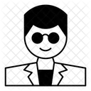 Homme d'affaire  Icône