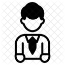 Homme d'affaire  Icône