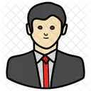 Homme d'affaire  Icône