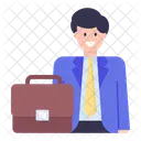Homme d'affaire  Icône
